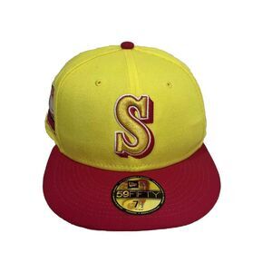 Seattle Mariners MLB 7 1/2 Authentic New Era 59FIFTY Kingdome Fitted Cap Hat
